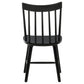 Middleton Solid Wood Dining Side Chair Black (Set of 2)