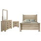 Oakglen 4-piece California King Bedroom Set Weathered Oak