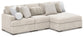 Cuddle Plush 3-Piece Sectional with Chaise