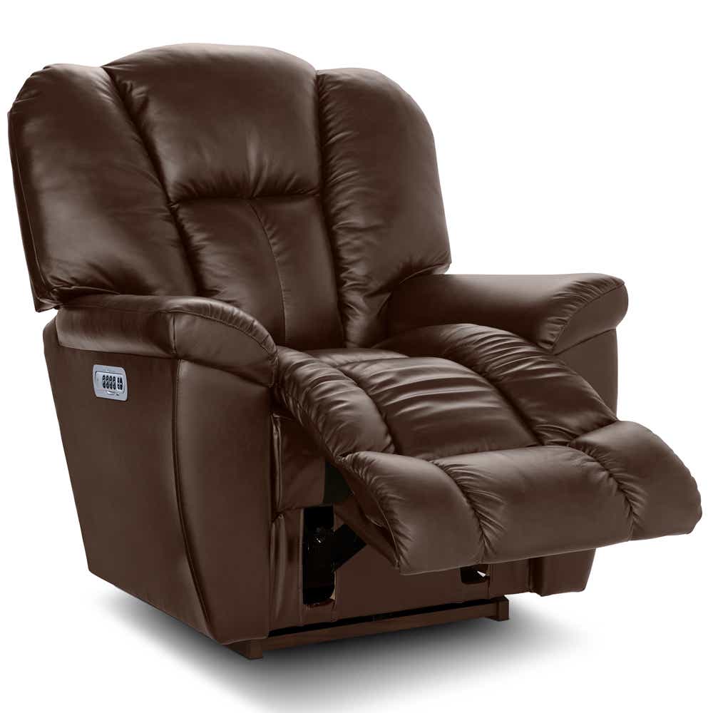 Maverick Power Rocking Recliner w/ Headrest & Lumbar