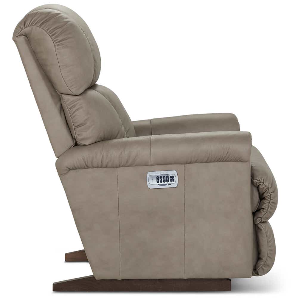 Pinnacle Power Rocking Recliner w/ Headrest & Lumbar