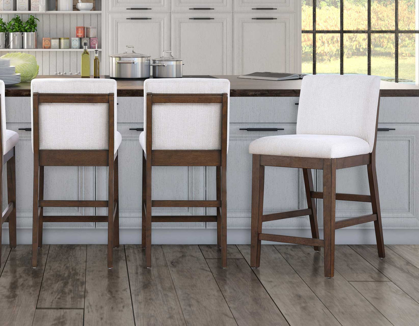 Canton Upholstered 24″ Counter Stool