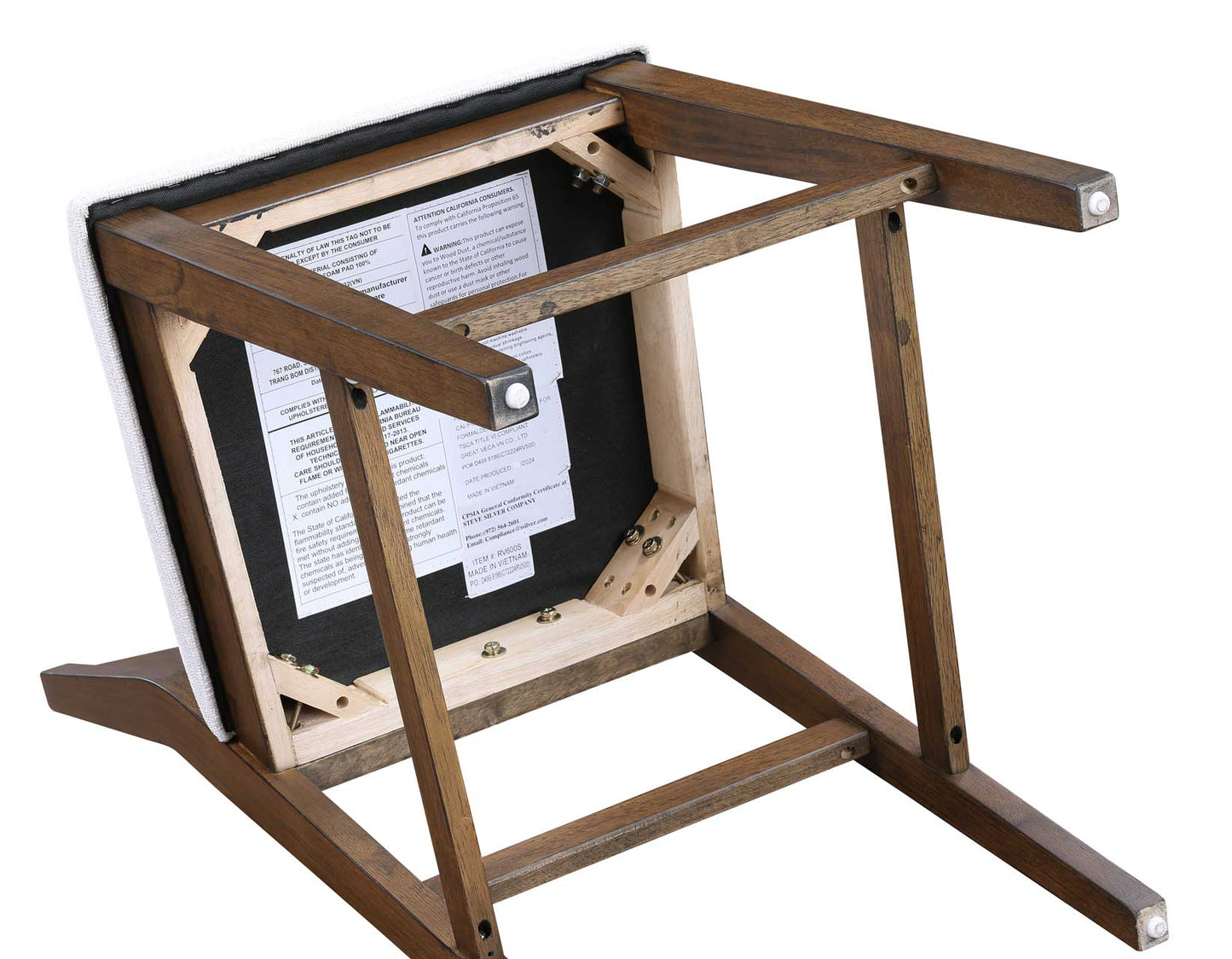 Canton Cushioned Seat 24″ Counter Stool