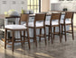 Canton 5-Piece 72″ Counter Dining Set