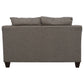 Salizar 3-piece Upholstered Flared Arm Sofa Set Grey