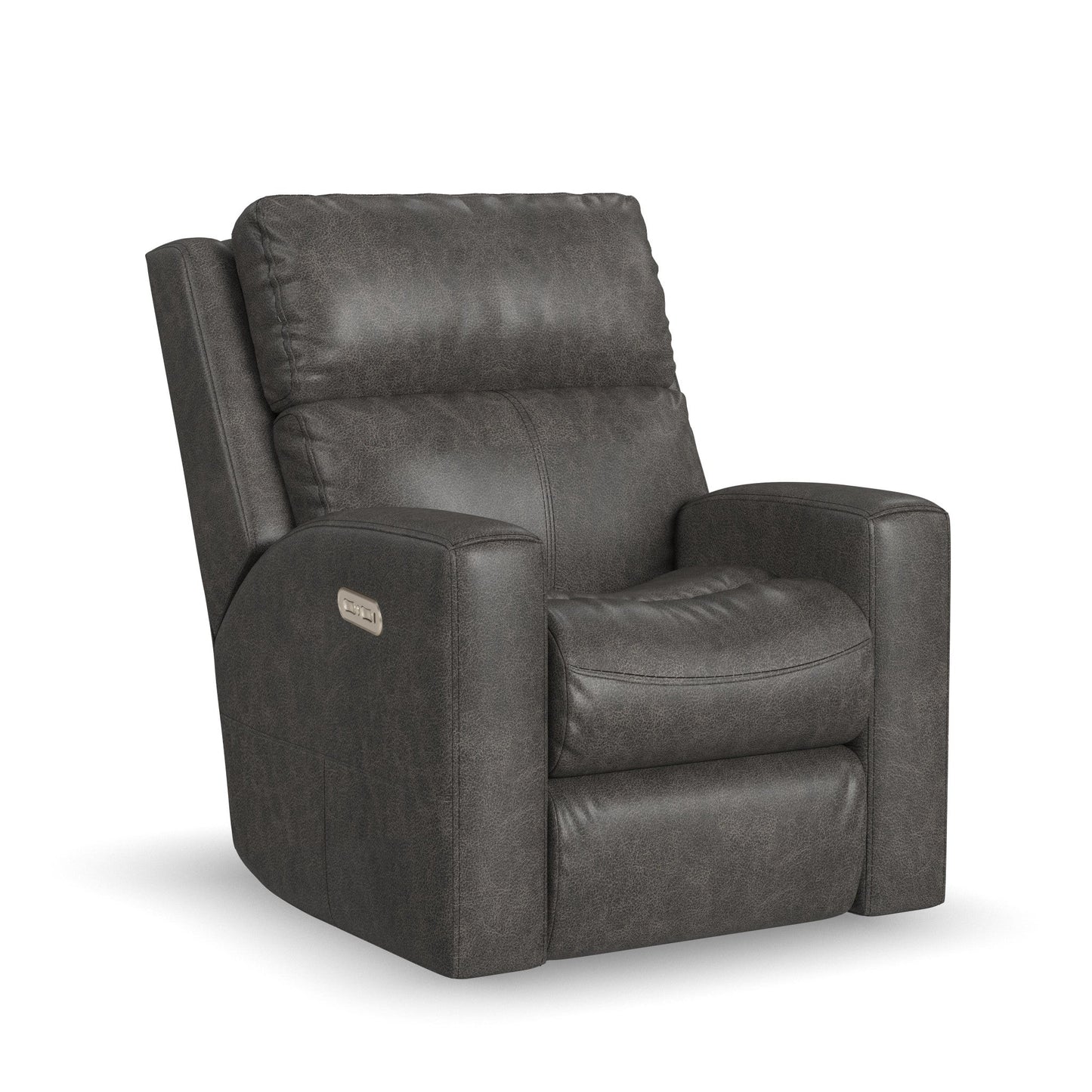 Score Leather Power Recliner with Power Headrest