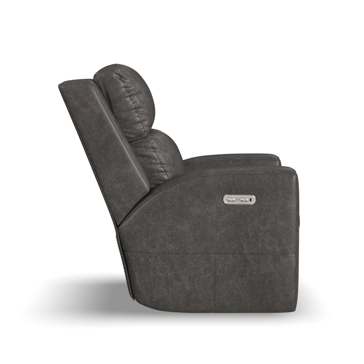 Score Leather Power Recliner with Power Headrest