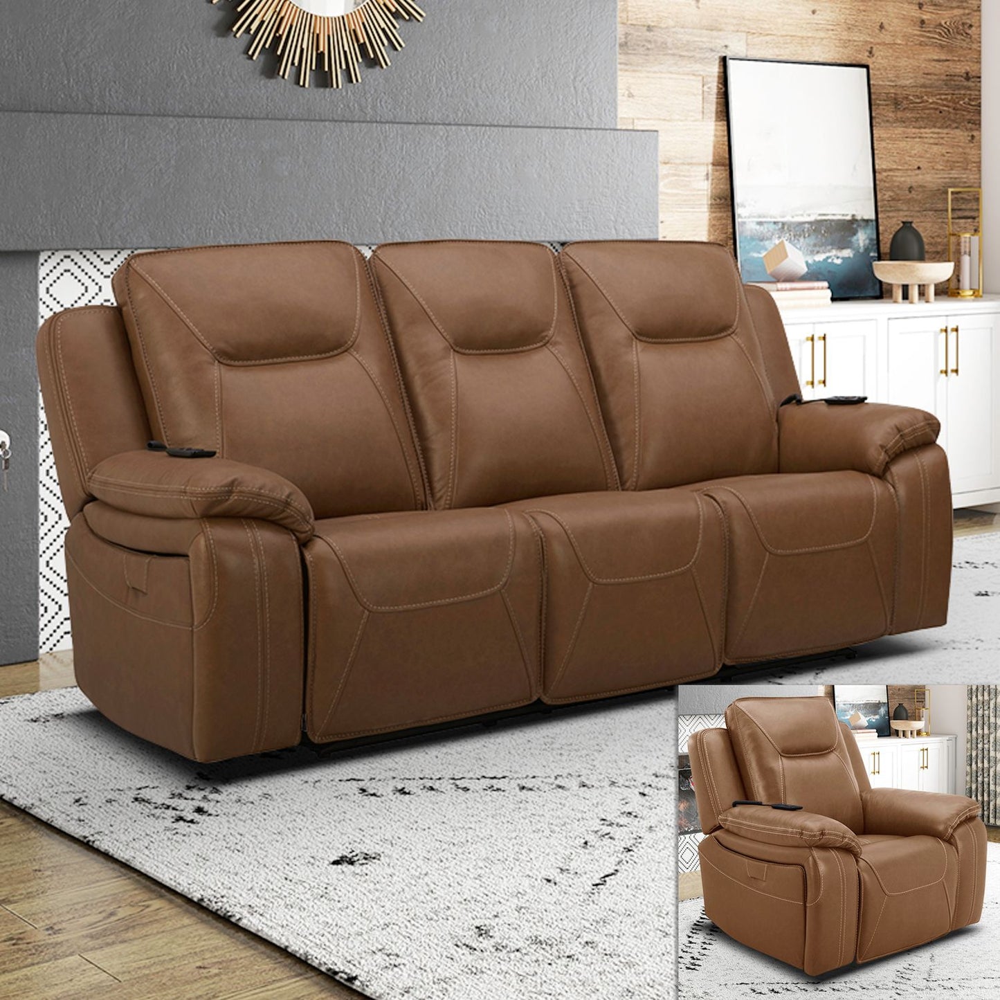 Callihan - Sofa & Recliner