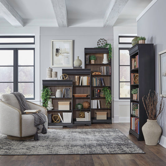 Meritage - Stepped Bookcase Wall