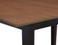 Joplin 50-62″ Dining Table with 12″ Leaf