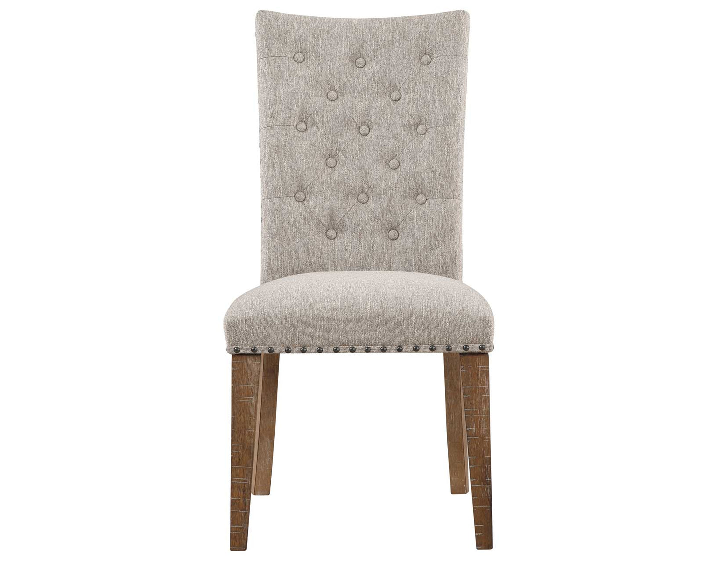 Riverdale Trestle Table with 4 Upholstered Side Chairs