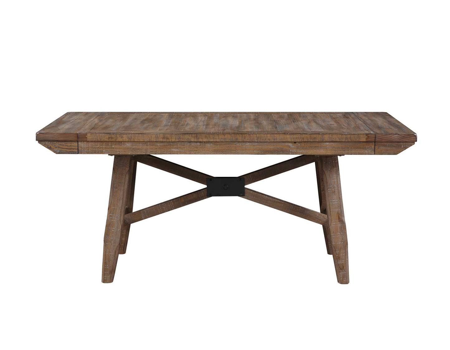 Riverdale Trestle Table with 4 Upholstered Side Chairs