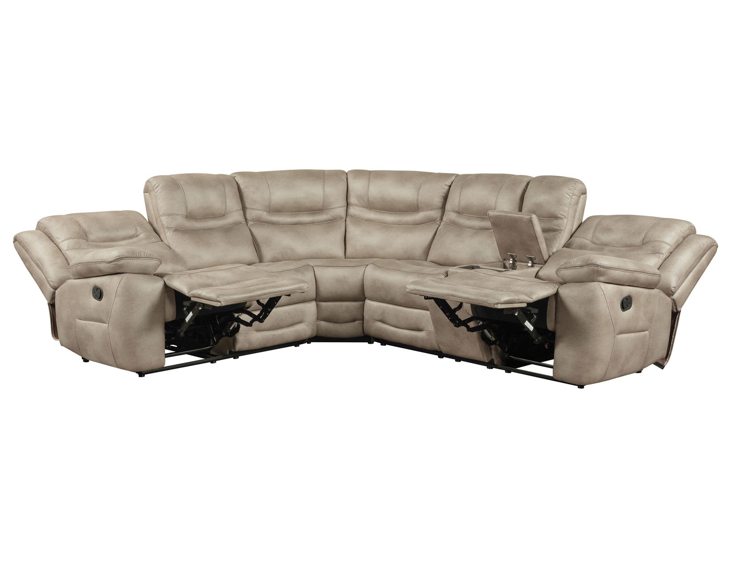 Shelton 3-Piece Manual Reclining Sectional