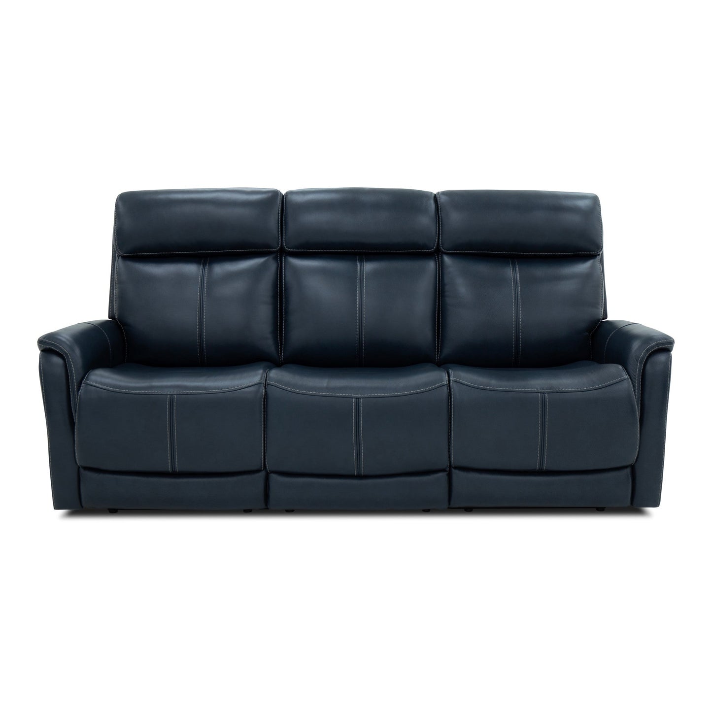 View Power Reclining Sofa with Console, Power Headrests & Lumbar