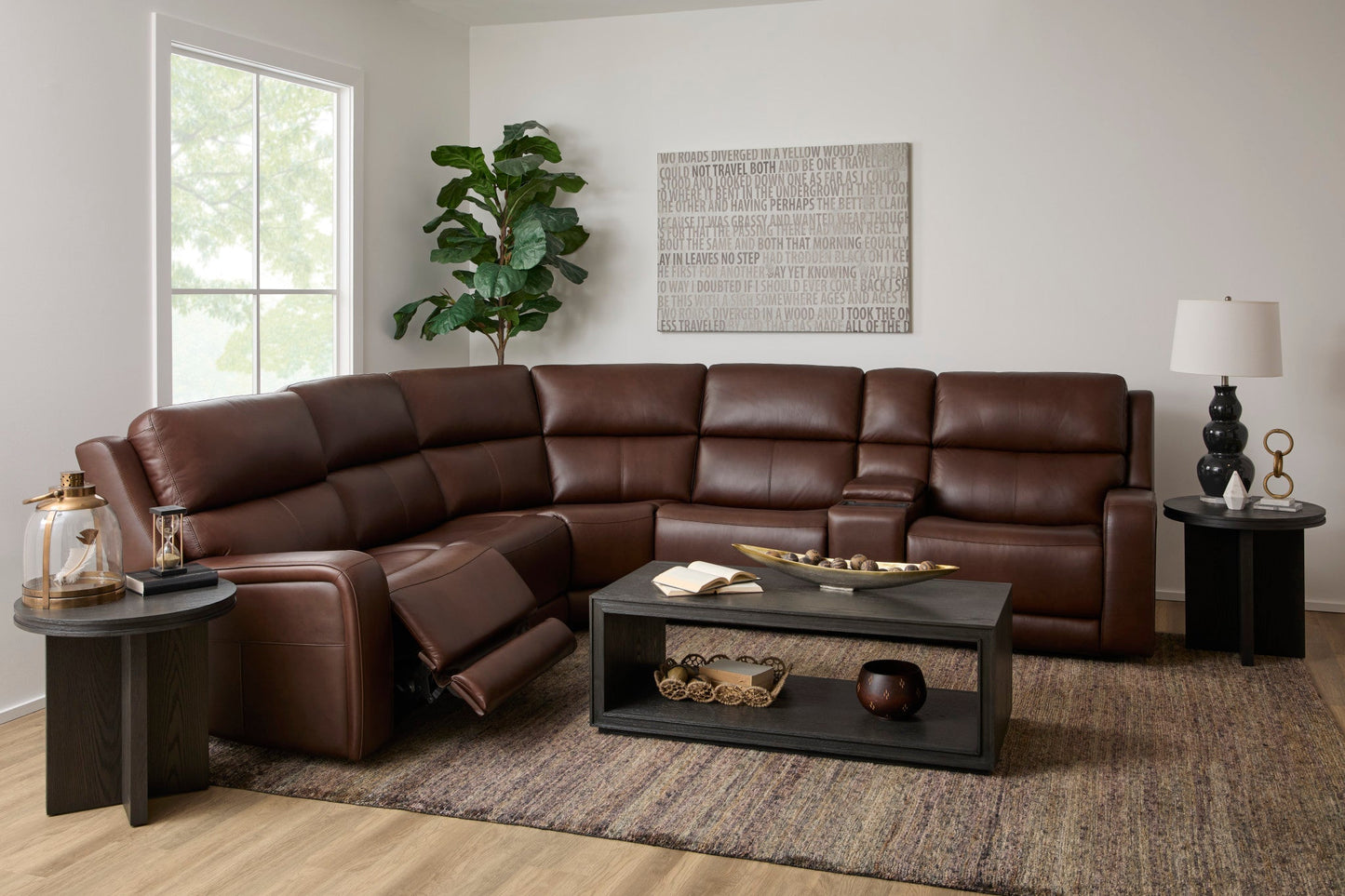 Oasis Leather Sectional