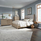Brentwood - King California Uph Bed, Dresser & Mirror, Chest