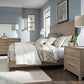 Brentwood - King Panel Bed, Dresser & Mirror, Night Stand