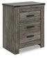 Frandern Two Drawer Night Stand
