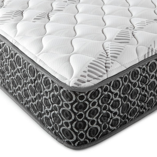 Hayes Eastern King Firm Tight Top Hybrid Mattress White