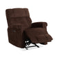 Classic Fabric Power Gliding Recliner with Power Headrest & Lumbar