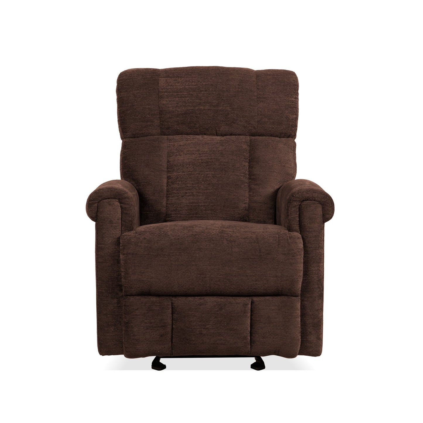 Classic Fabric Power Gliding Recliner with Power Headrest & Lumbar