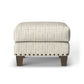 Gianna Fabric Ottoman