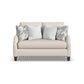 Gianna Fabric Bench Loveseat