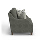 Gianna Fabric Bench Loveseat