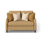 Gianna Fabric Bench Loveseat