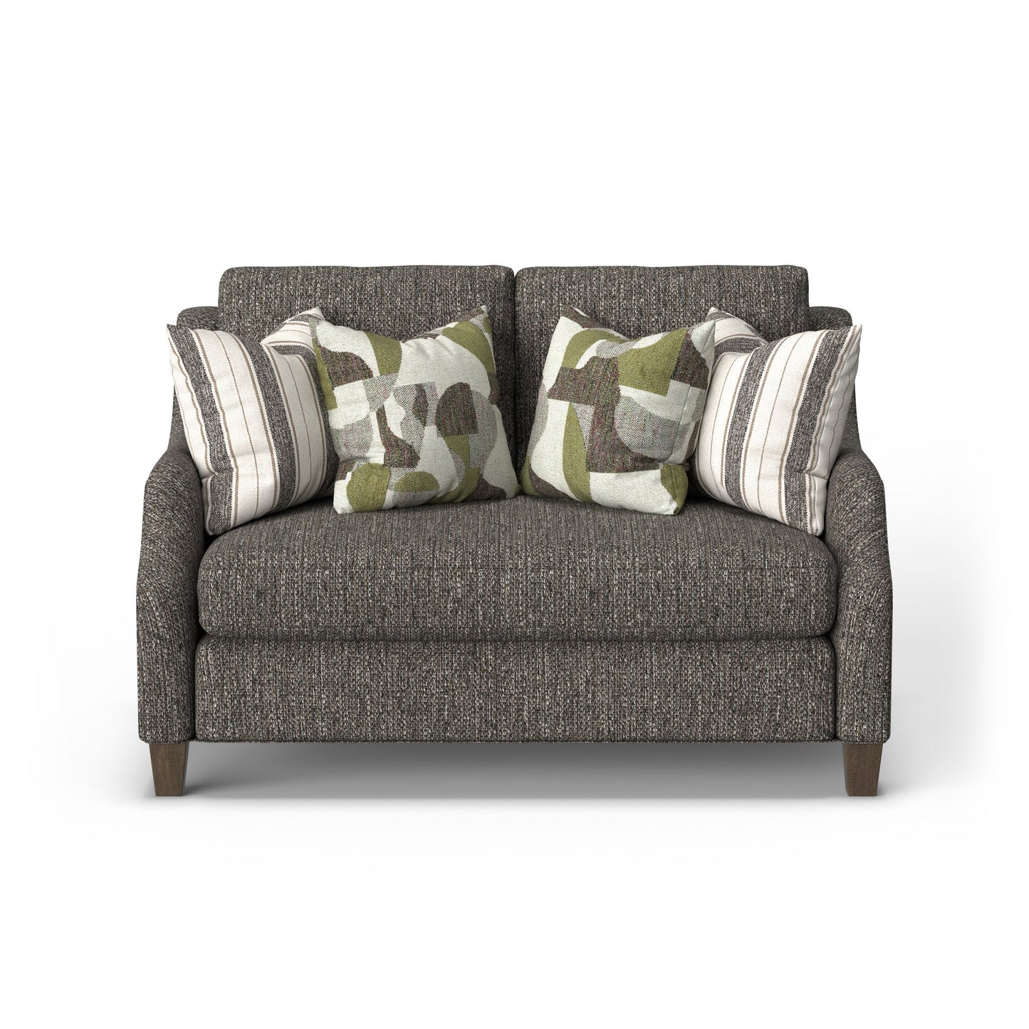 Gianna Fabric Bench Loveseat