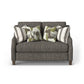Gianna Fabric Bench Loveseat