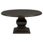 Twyla 60-inch Round Wood Dining Room Table Dark Cocoa