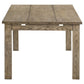 Cardova 87-inch Solid Wood Extension Dining Table Vineyard Oak