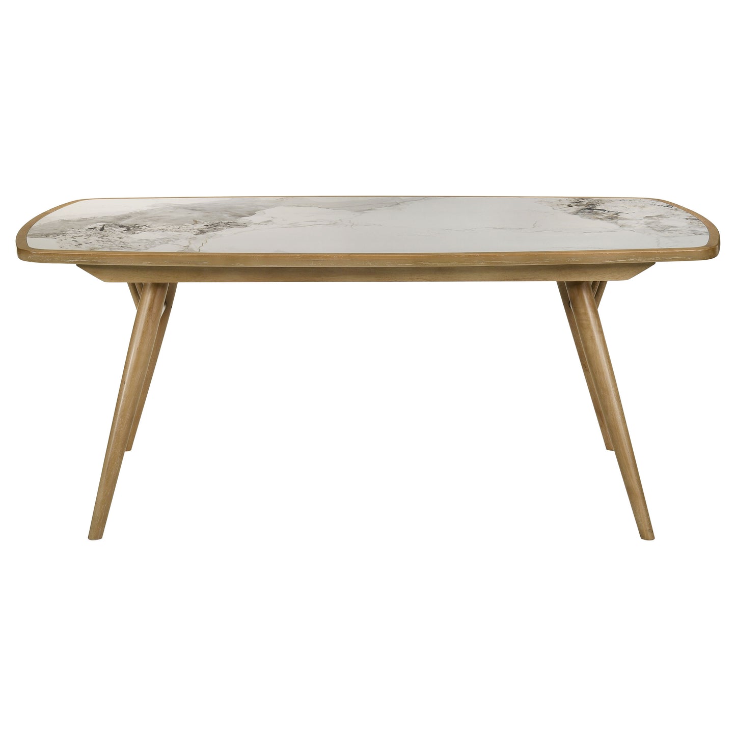 Croyden 73-inch Rectangular Dining Table Weathered Natural