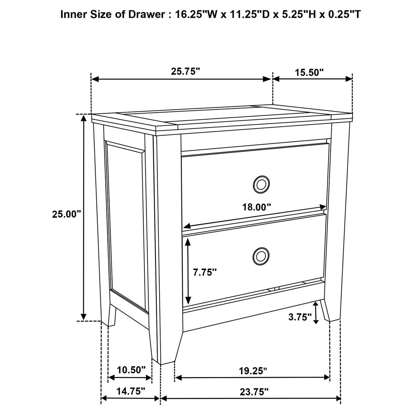 Hazlewood 4-piece Queen Bedroom Set Vineyard Oak