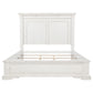 McKinney Queen LED Light Panel Bed Vintage White