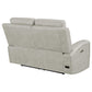 Brickston Triple Power Reclining Loveseat Grey