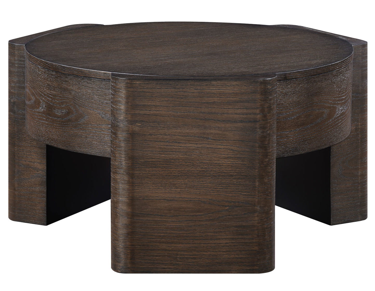 Salina Round Castered 3-Piece Table Set