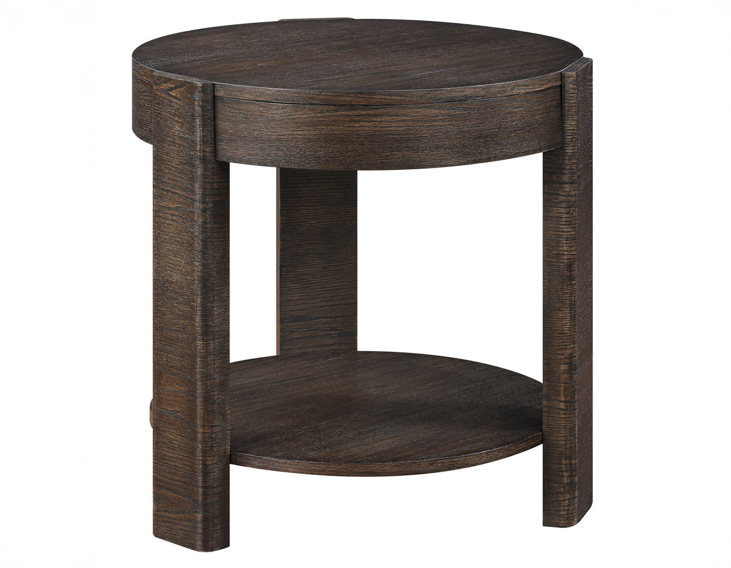 Salina Round Castered 3-Piece Table Set