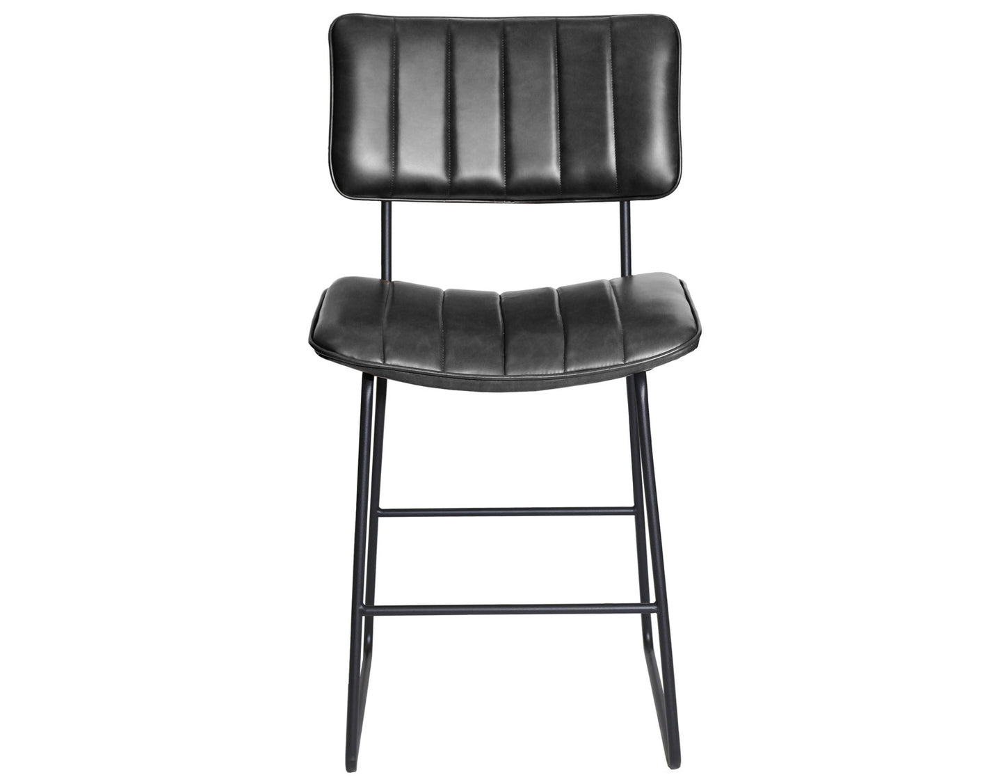 Tribeca 24″ Commercial Grade Counter Stool, Black
