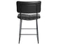 Tribeca 24″ Commercial Grade Counter Stool, Black