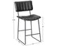Tribeca 24″ Commercial Grade Counter Stool, Black
