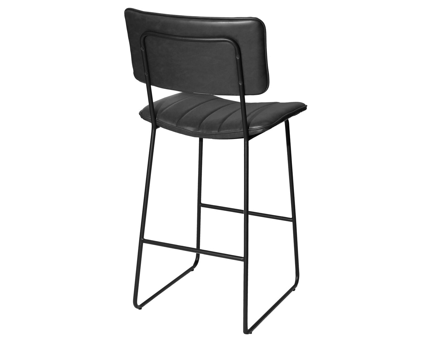 Tribeca 30″ Commercial Grade Bar Stool, Black