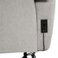 Sylmar Chenille Upholstered Power Reclining Sofa Dove Grey