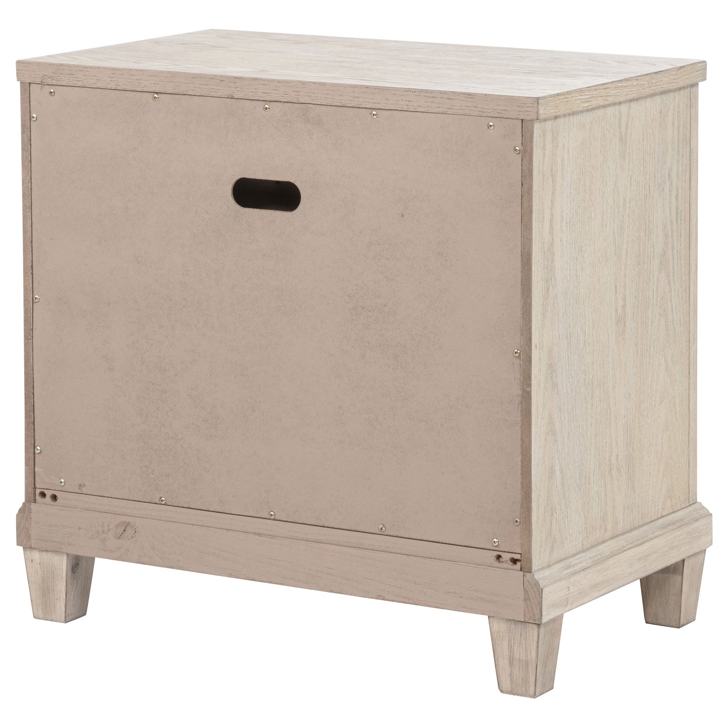 Pembroke 2-drawer Nightstand Bedside Table Washed Oak