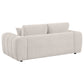Burnett 4-piece Chenille Upholstered Sofa Set Ivory