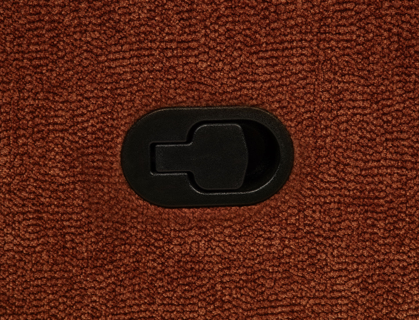 Navarro Chenille Upholstered Reclining Sofa Burnt Orange