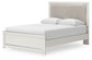 Zuraleus Queen Upholstered Panel Platform Bed