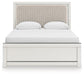 Zuraleus Queen Upholstered Panel Platform Bed