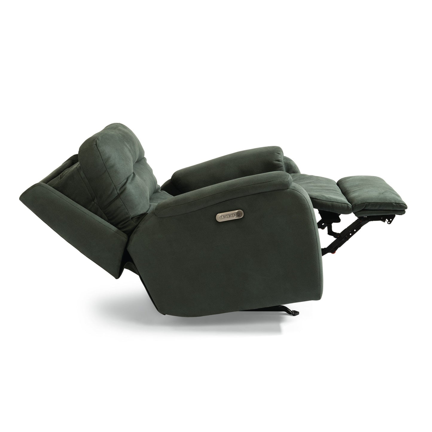 Arlo Fabric Power Rocking Recliner with Power Headrest & Lumbar